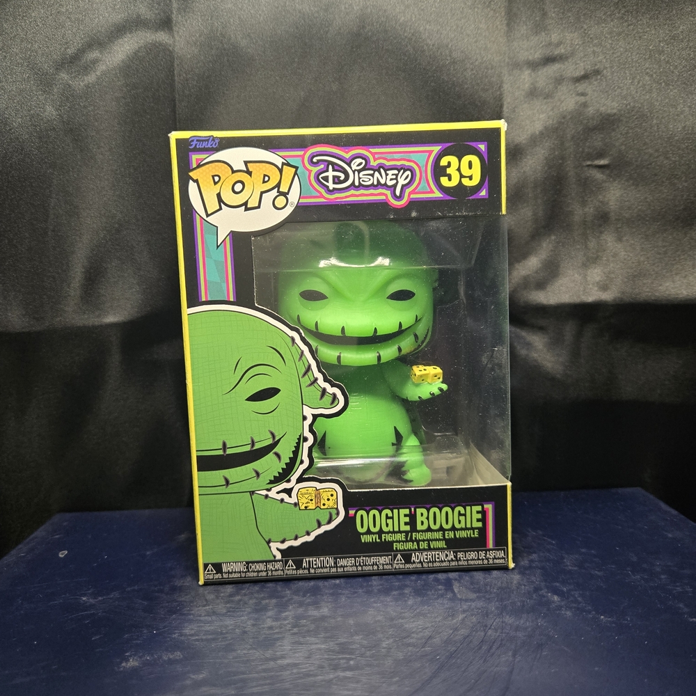 Nightmare Before Christmas Black Light Oogie Boogie Funko POP